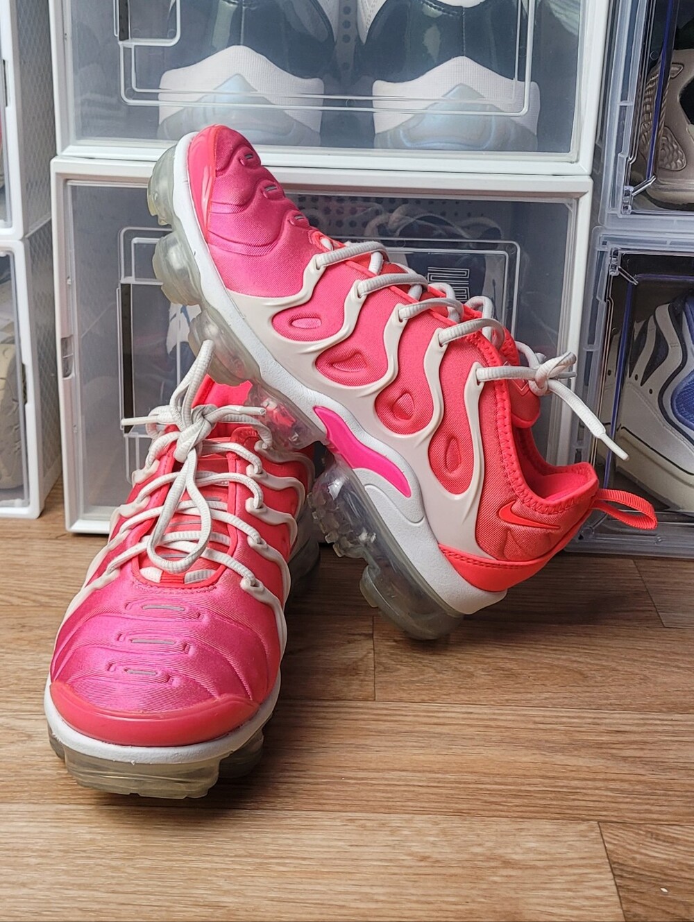 Nike Air VaporMax Plus Pink Blast 2020 Sz 8 Womens